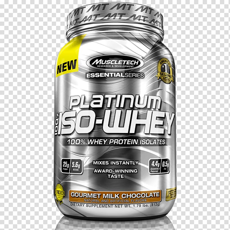 Dietary supplement Whey protein isolate MuscleTech, others transparent background PNG clipart