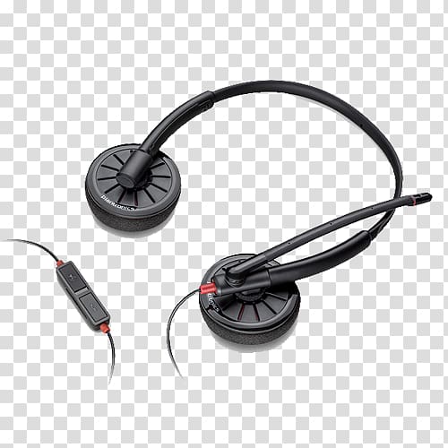 Microphone Headset Headphones Phone connector Plantronics Blackwire C225, plantronics wireless headset transparent background PNG clipart