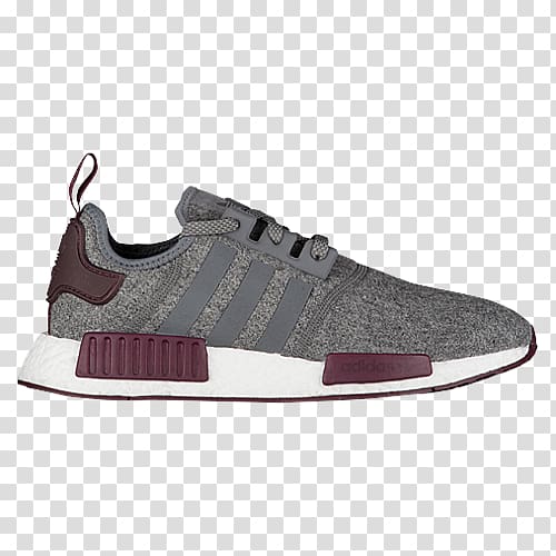 adidas Men\'s NMD R1 Shoes Black Size Locker Adidas NMD R1 Mens Sneakers Sports shoes Maroon, Gray Maroon Adidas Shoes for Women transparent background PNG clipart