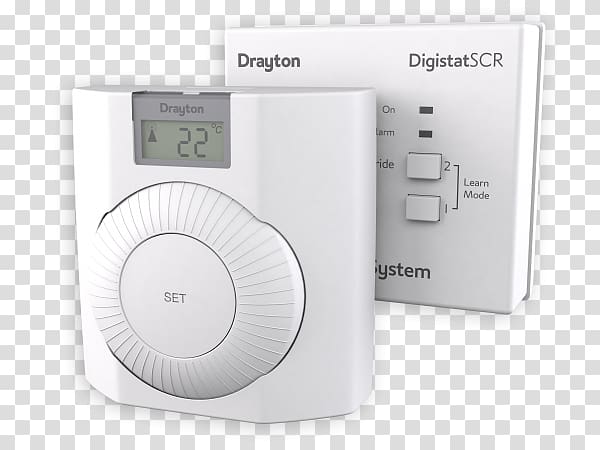 Room thermostat Wireless Honeywell, shadow angle transparent background PNG clipart