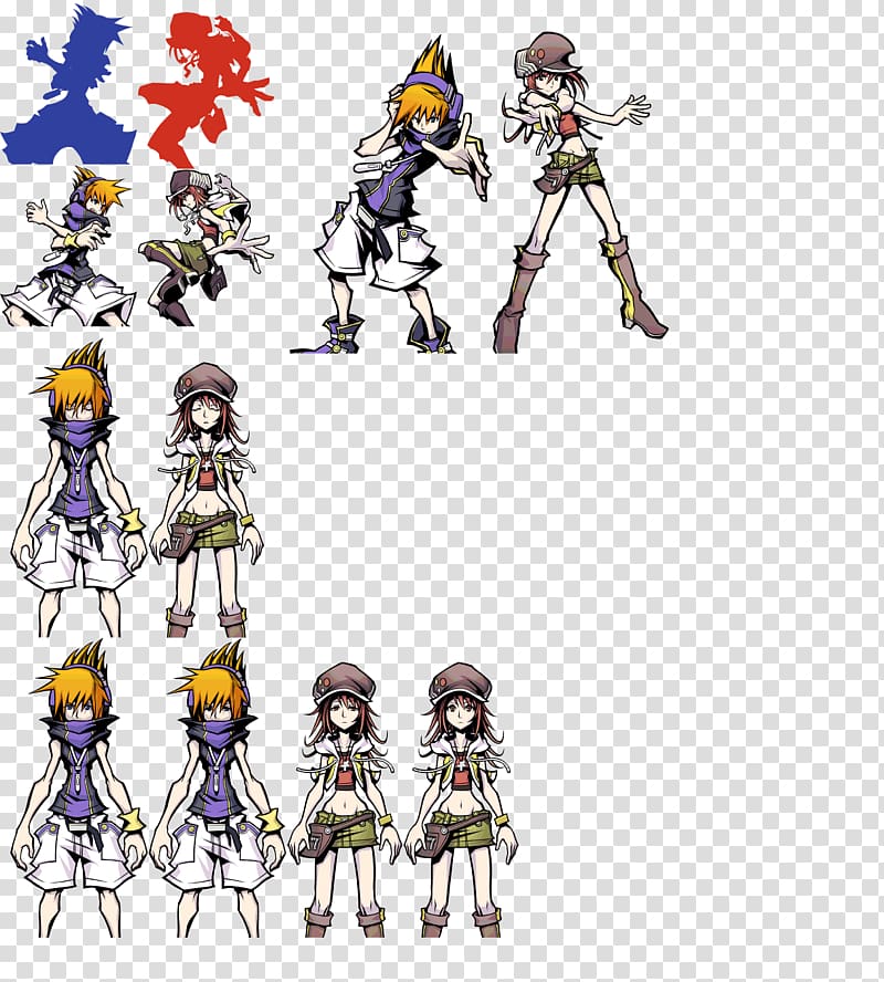 The World Ends with You Kingdom Hearts 3D: Dream Drop Distance Sprite ...