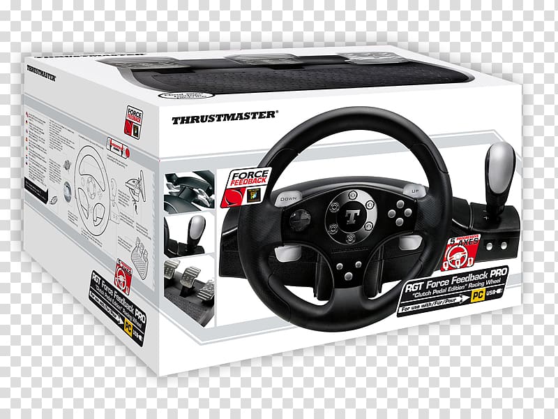 Logitech G25 Racing wheel Motor Vehicle Steering Wheels Force Feedback, driving transparent background PNG clipart