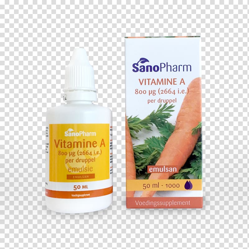 Vitamin A Dietary supplement Retinol Drop, vitamine transparent background PNG clipart