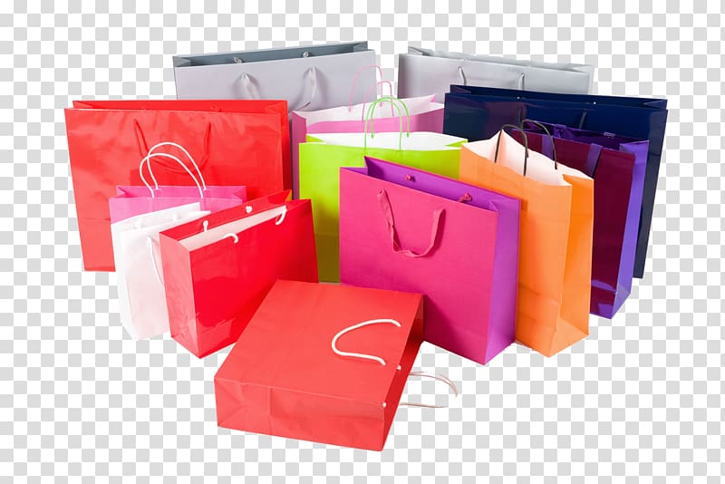 assorted-color paper bags, Reusable shopping bag Paper bag Gift, Rickety shopping bags transparent background PNG clipart
