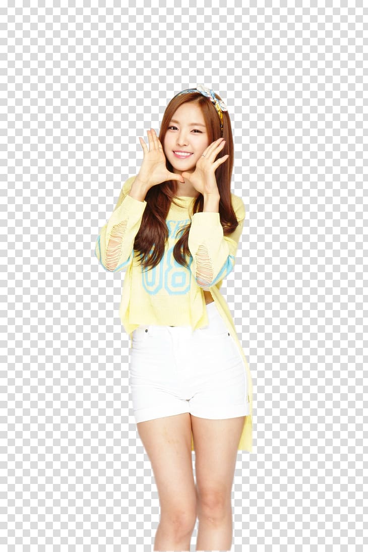 Son Na-eun Apink Singer K-pop Dancer, pink singer transparent background PNG clipart