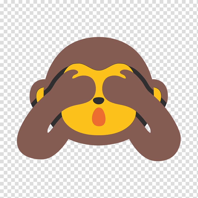 Emojipedia Three wise monkeys See No Evil, Emoji transparent background PNG clipart