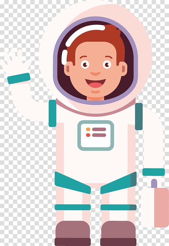 Astronaut Outer space, creative design icon male astronauts transparent background PNG clipart