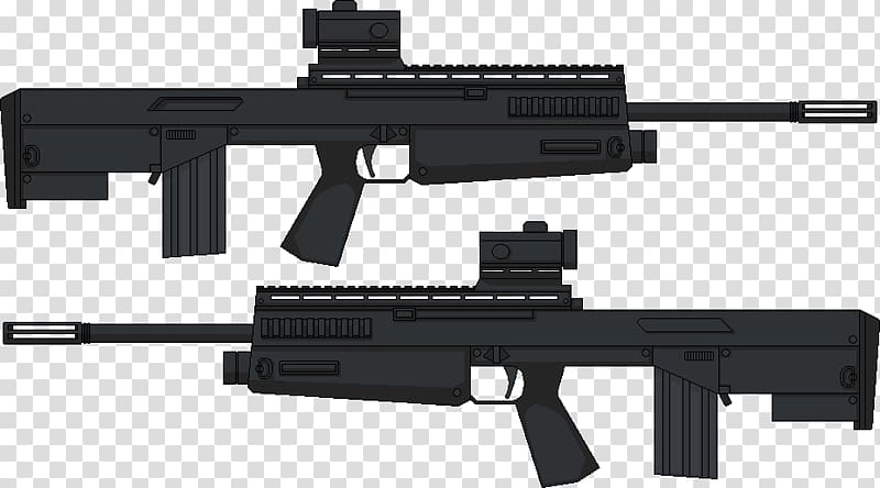 Weapon Firearm Assault rifle Bullpup, assault riffle transparent background PNG clipart