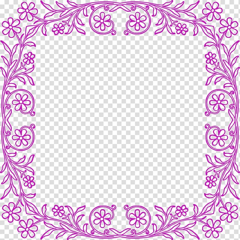 Visual arts Ornament Drawing Pattern, Floral Frame transparent background PNG clipart