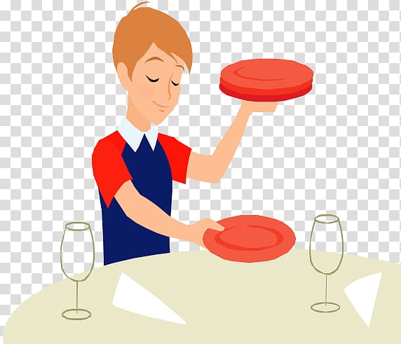 Table setting Child , table transparent background PNG clipart