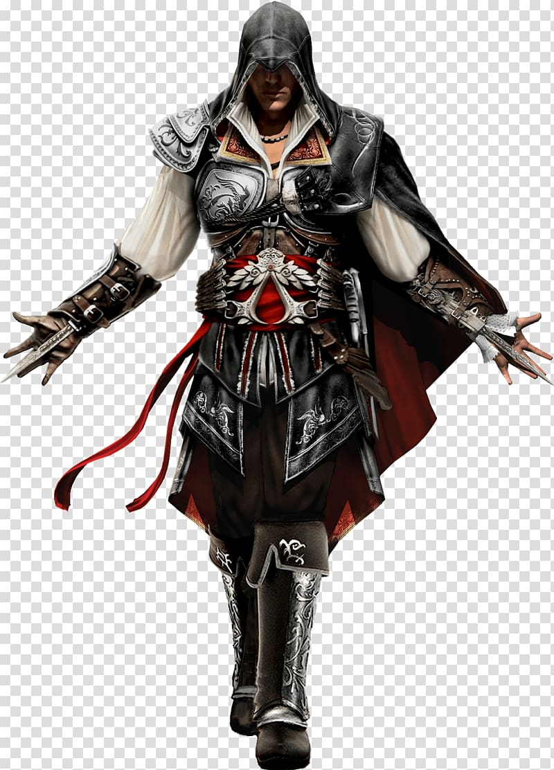 Assassin's Creed art, Assassins Creed Standing Front transparent background PNG clipart