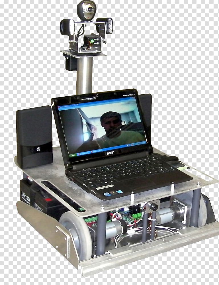 Mobile robot Remote presence Technology Machine, robot transparent background PNG clipart