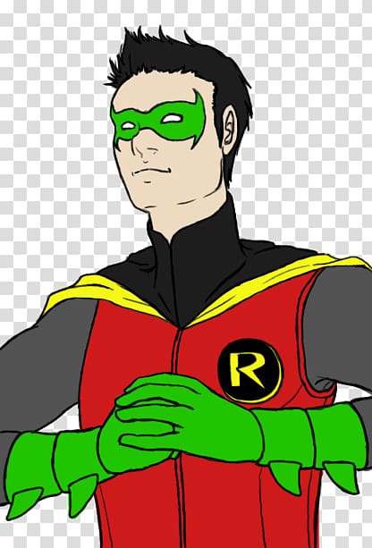 Superhero Glasses Male , Damian Wayne transparent background PNG clipart