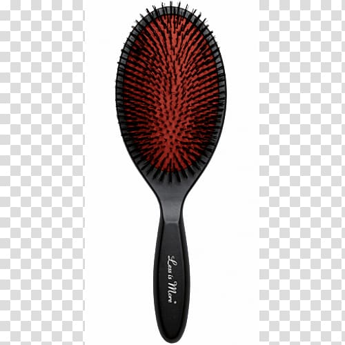 Hairbrush Wild boar Bristle European beech, less is more transparent background PNG clipart