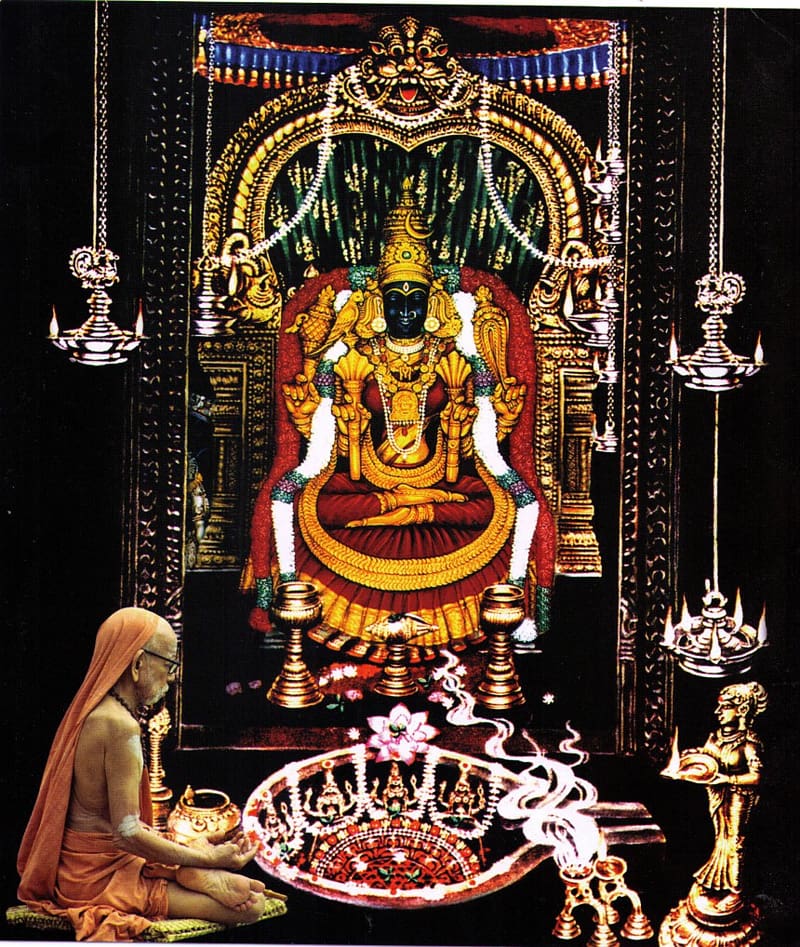 Kamakshi Amman Temple Kanchi Kamakoti Peetham Parvati Shakti Peetha, Sarawati transparent background PNG clipart