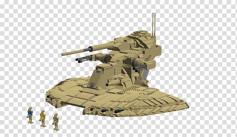 Battle droid Lego Ideas Tank Star Wars, Tank transparent background PNG clipart