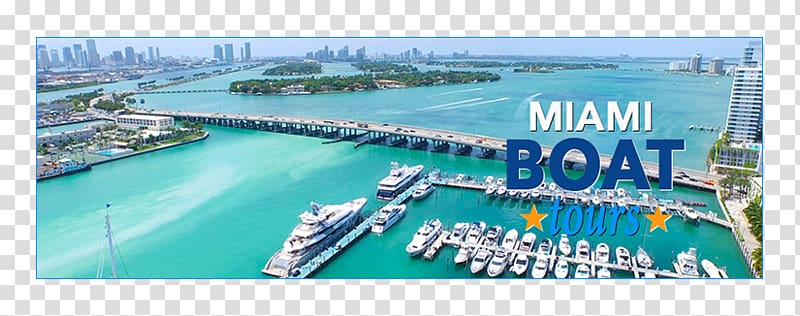 Miami Boat tour Bus Travel, MIAMI CITY transparent background PNG clipart
