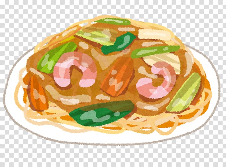 Fried noodles Vegetarian cuisine Recipe Side dish, yakisoba transparent background PNG clipart