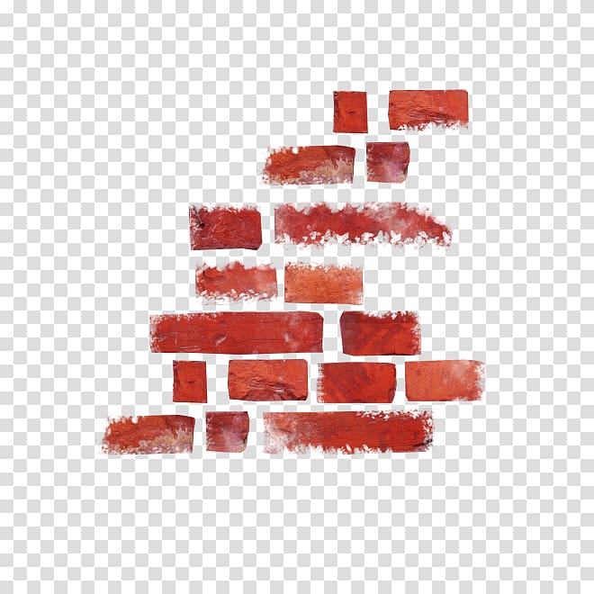 Brick Wall , Red brick transparent background PNG clipart