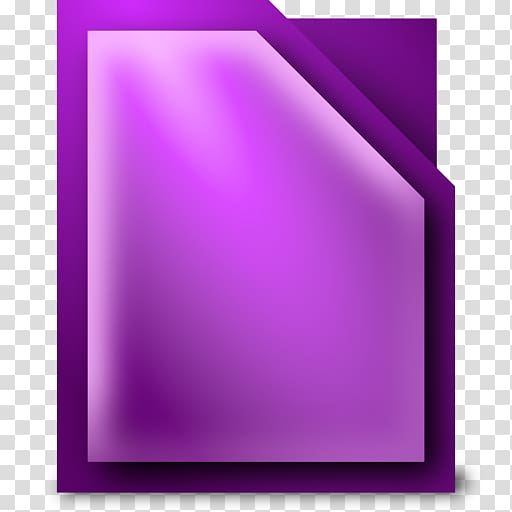 purple file illustration, square angle lilac purple, Apps libreoffice base transparent background PNG clipart