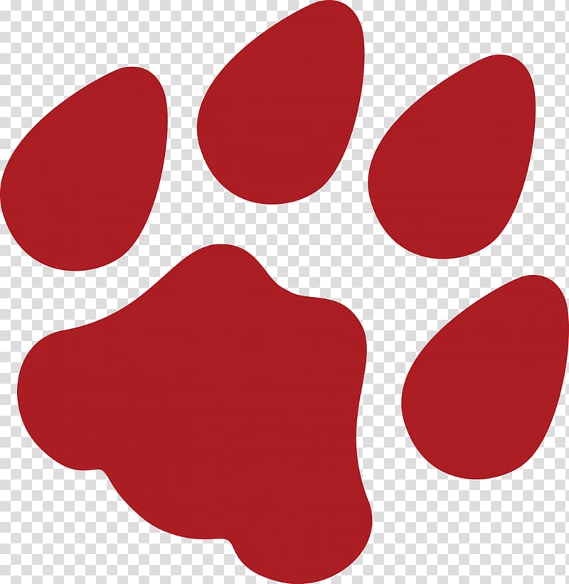 Wildcat University of Arizona Paw Printing , Wildcat Pawprint transparent background PNG clipart