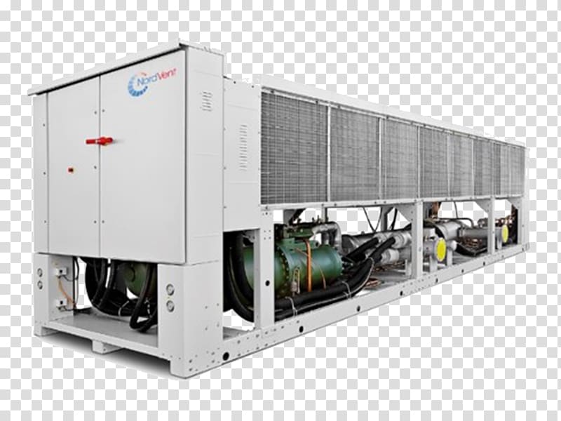Water chiller Machine Compressor Free cooling, chilled water air handler transparent background PNG clipart