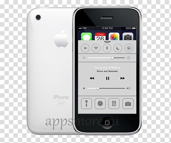 iPhone 3GS iPod touch iOS 7, iphone 2g transparent background PNG clipart