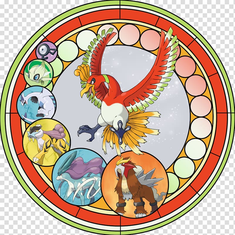 Pokémon Trading Card Game Art Entei Ho-Oh, pokemon transparent background PNG clipart