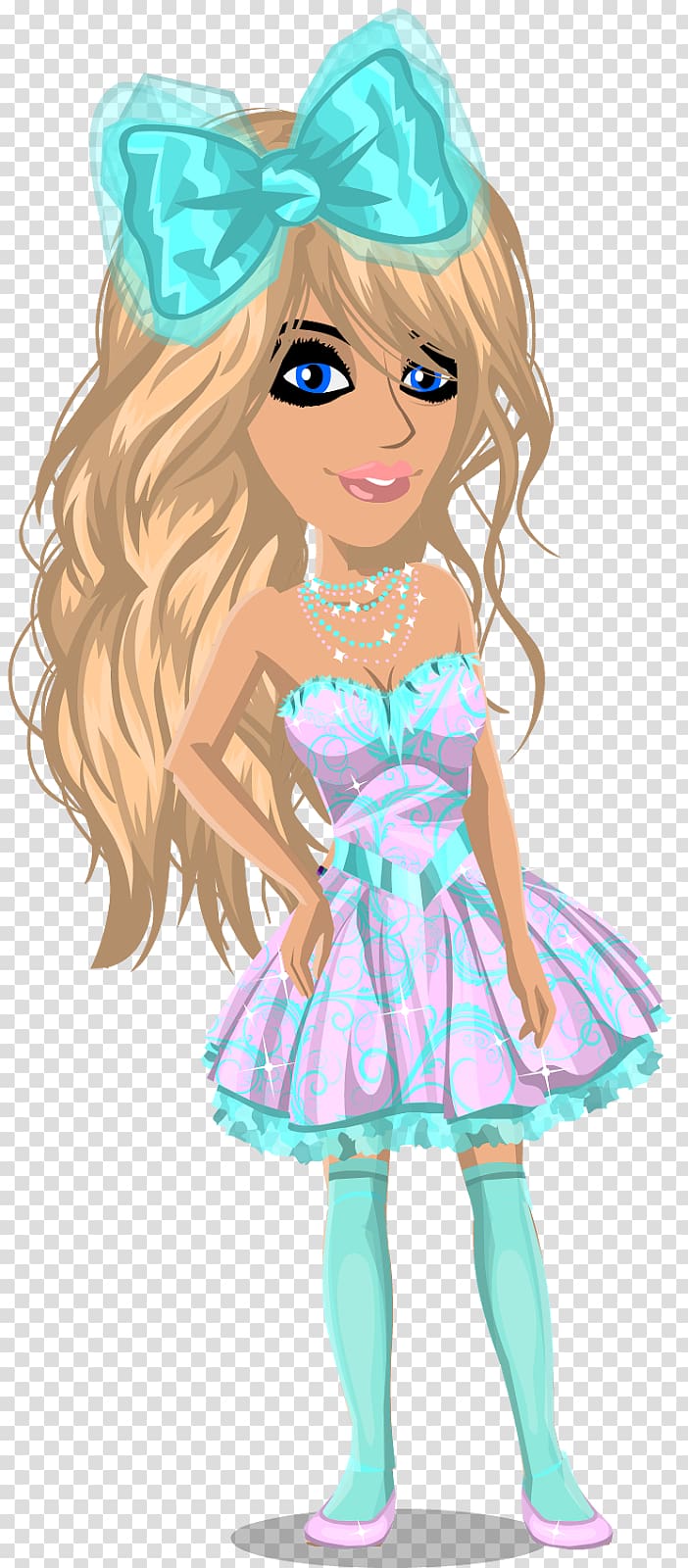 MovieStarPlanet Barbie Blog Brown hair Long hair, barbie transparent background PNG clipart