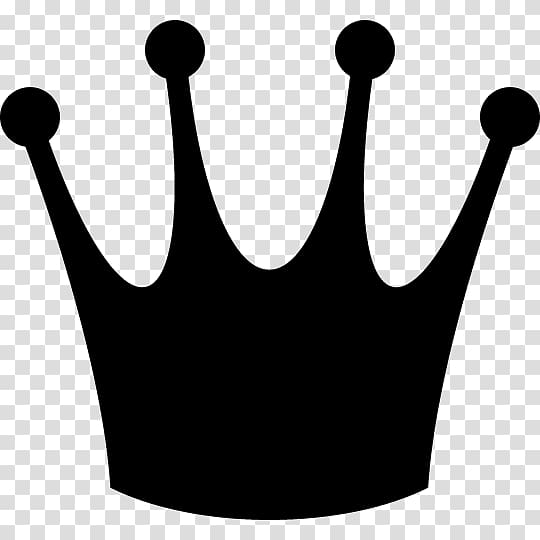 Crown Black and white , crown frame transparent background PNG clipart