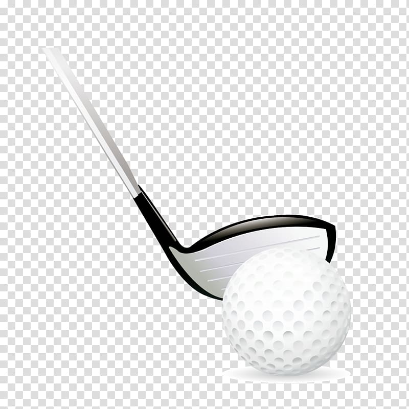 Golf ball Baseball bat, And golf club transparent background PNG clipart