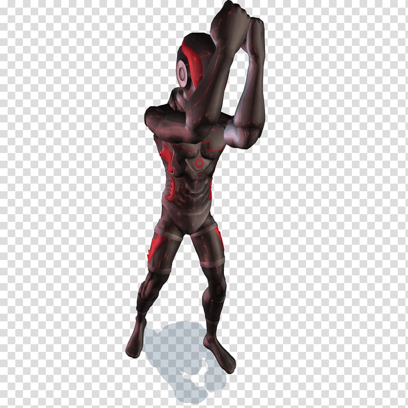 Shoulder Figurine Homo sapiens Character, knockout punch transparent background PNG clipart