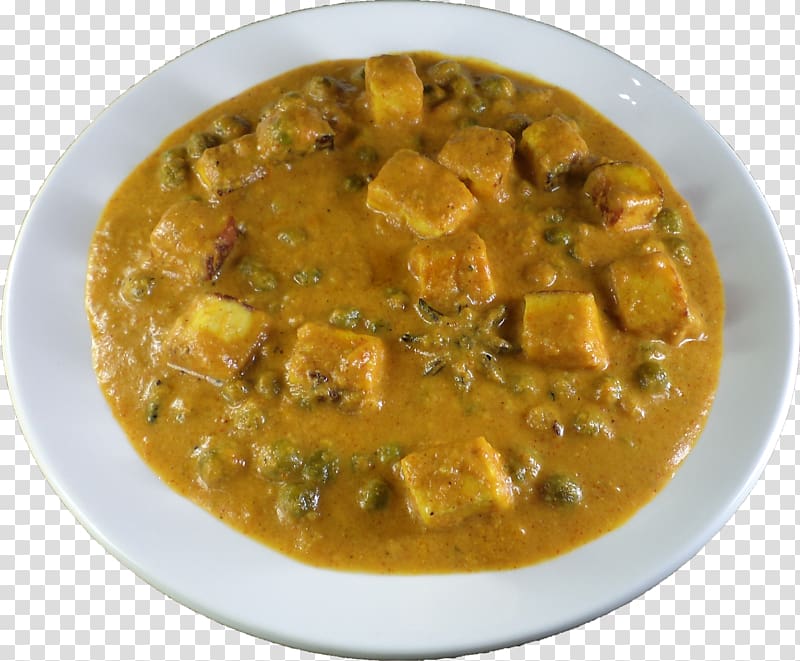 Indian cuisine Gravy Mattar paneer Vegetarian cuisine Curry, curry transparent background PNG clipart