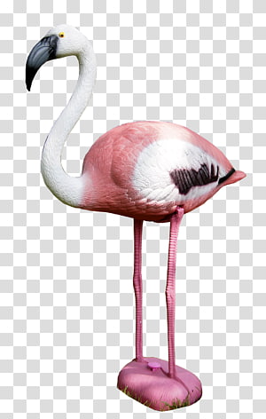 Plastic flamingo Sculpture Garden Allegro Figurine, FLAMING transparent background PNG clipart thumbnail