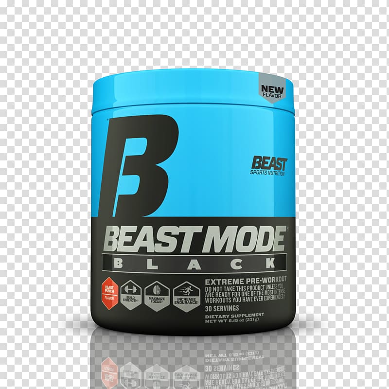 Dietary supplement Sports nutrition Serving size Pre-workout, beast mode transparent background PNG clipart