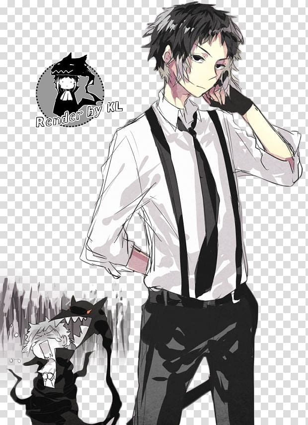 En El Bosque Vida de Un Loco. Tres Relatos Bungo Stray Dogs Anime Manga, Anime transparent background PNG clipart