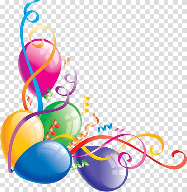 Balloon Birthday cake Party service, balloon transparent background PNG ...