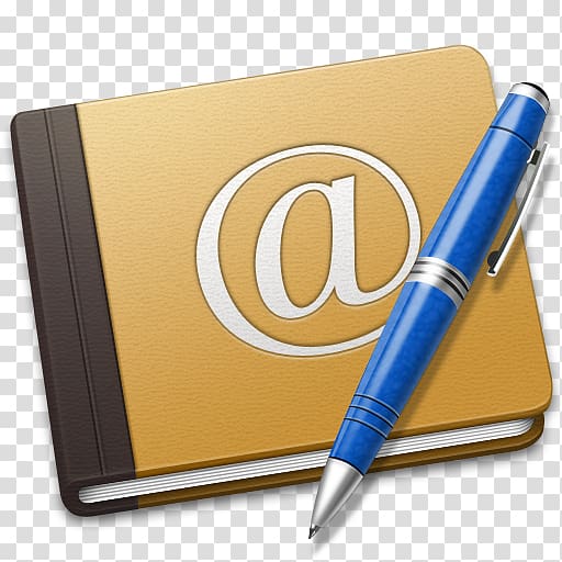 blue click pen, brand office supplies font, Address Book Oldschool blue transparent background PNG clipart