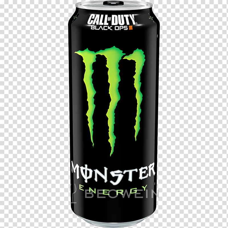 black and green Monster Energy beverage can, Monster Energy Energy drink Fizzy Drinks Juice Lucozade, cans transparent background PNG clipart