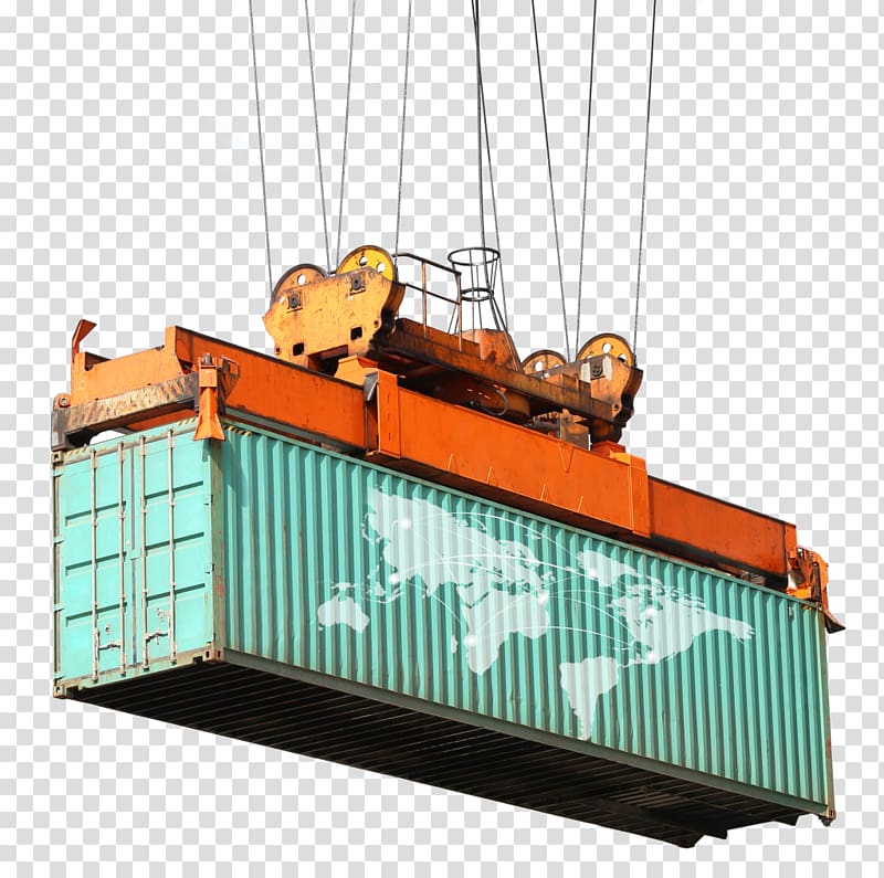 Container crane Intermodal container Port , crane transparent background PNG clipart