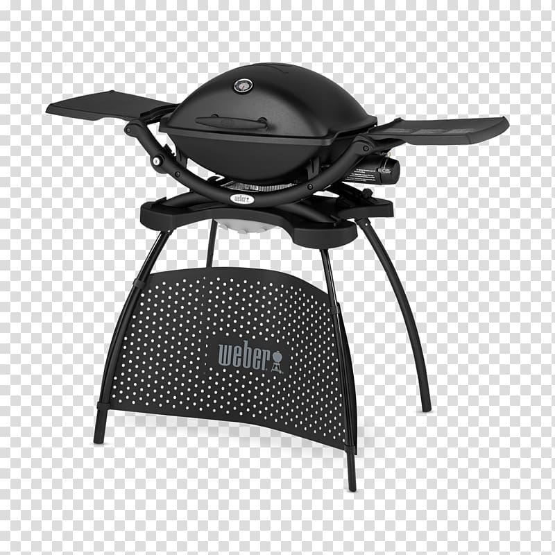 Barbecue Weber Q 1200 Weber Q 2200 Weber Q 1400 dark grey Weber-Stephen Products, q1400 electic grill cart transparent background PNG clipart