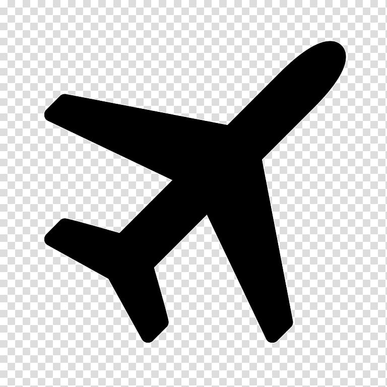 Airplane Font Awesome , plane size chart transparent background PNG clipart