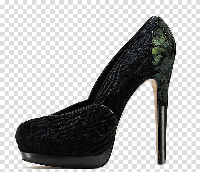 Shoe High-heeled footwear Absatz Fashion accessory Designer, Noble black high heels transparent background PNG clipart
