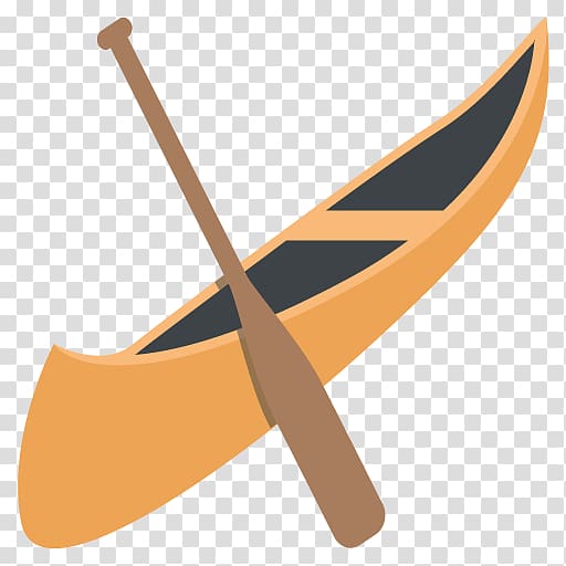 Canoe Emoji , Emoji transparent background PNG clipart