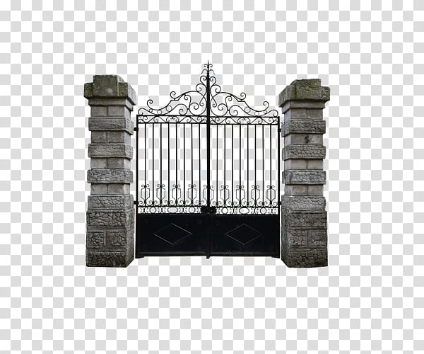 Fortified gateway , Continental door pillars transparent background PNG clipart