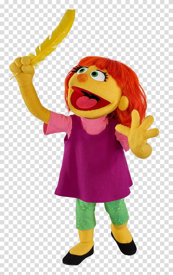 Meet Julia The Muppets Sesame Street characters Puppeteer, child transparent background PNG clipart