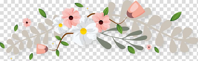 Flower Floral design Watercolor painting, Valentines Day flower decoration transparent background PNG clipart