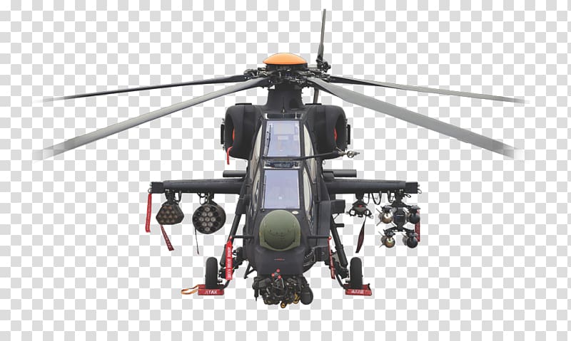TAI/AgustaWestland T129 ATAK Helicopter Agusta A129 Mangusta CAIC Z-10 Pakistan, helicopter transparent background PNG clipart
