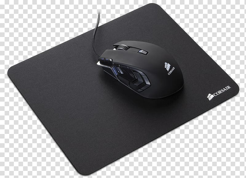 Computer mouse Mouse Mats Corsair Components Gaming mouse pad Logitech Gaming G240 Fabric Black, Computer Mouse transparent background PNG clipart
