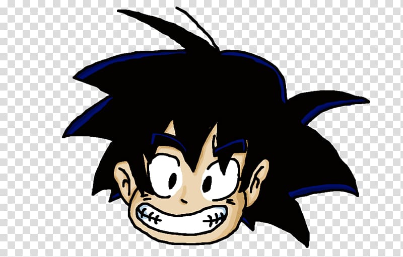 Goku Black Dragon Ball Drawing, kid head transparent background PNG clipart